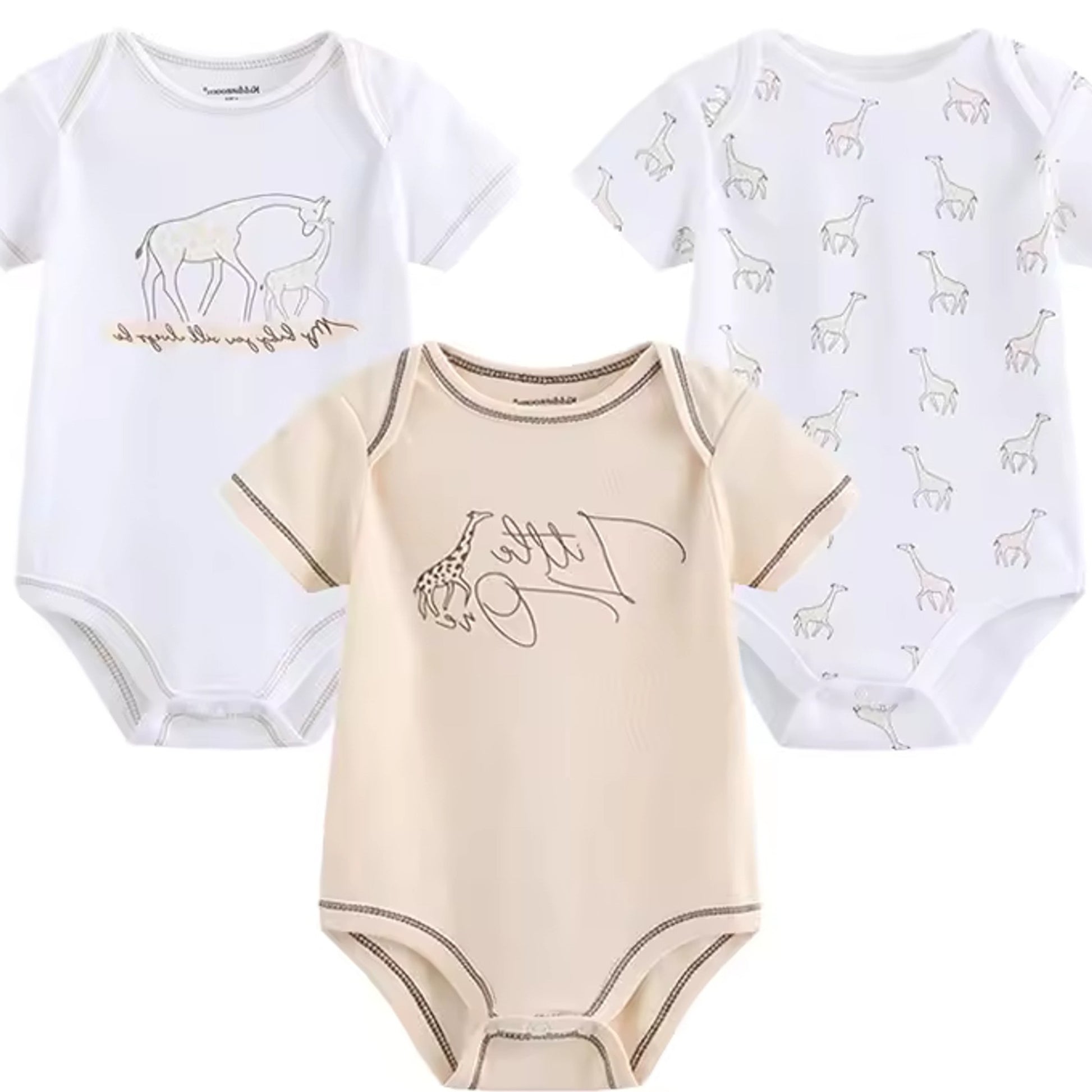Line Art Giraffe Set - wide detail