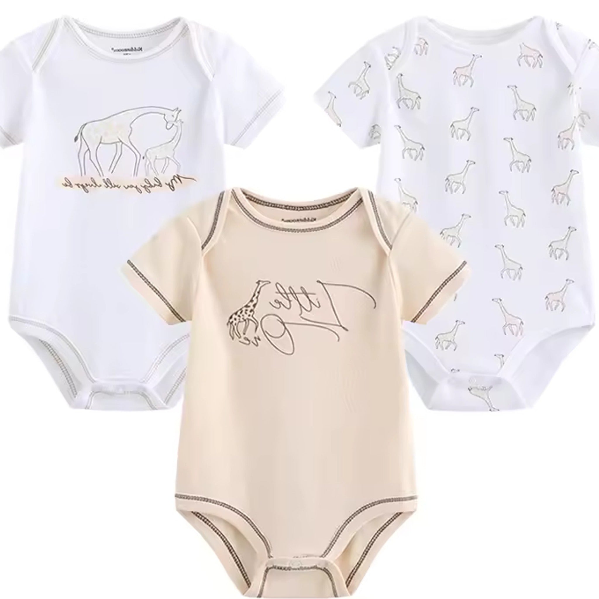Line Art Giraffe Set - wide detail