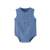 Linen Cotton Sleeveless Romper