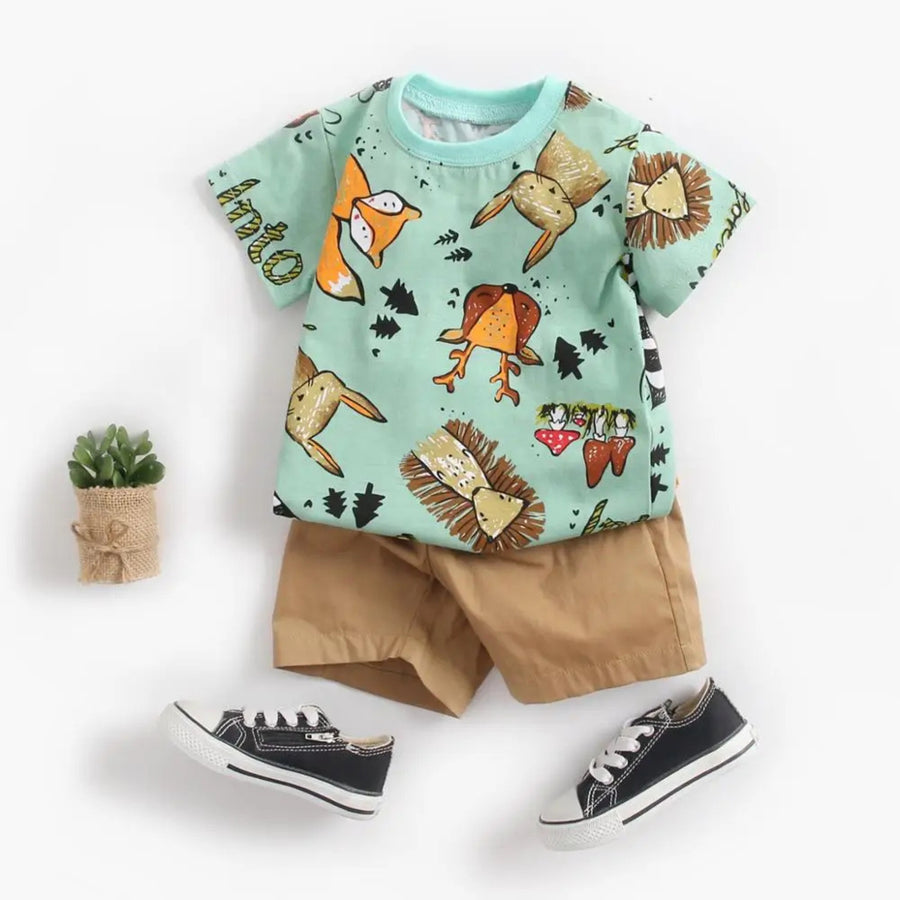 Little Explorer Outfit Set