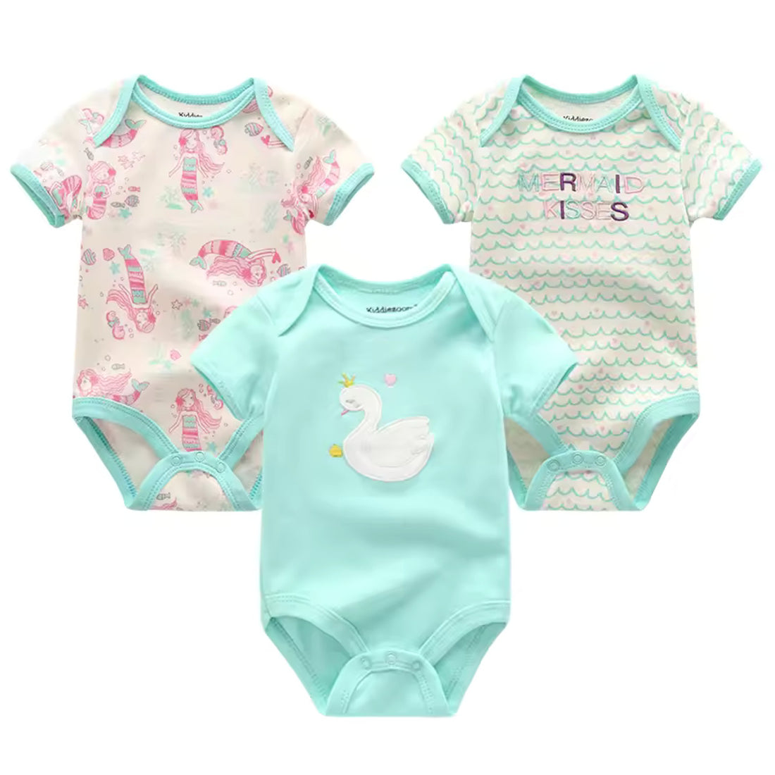 Mermaid Swan Set - front