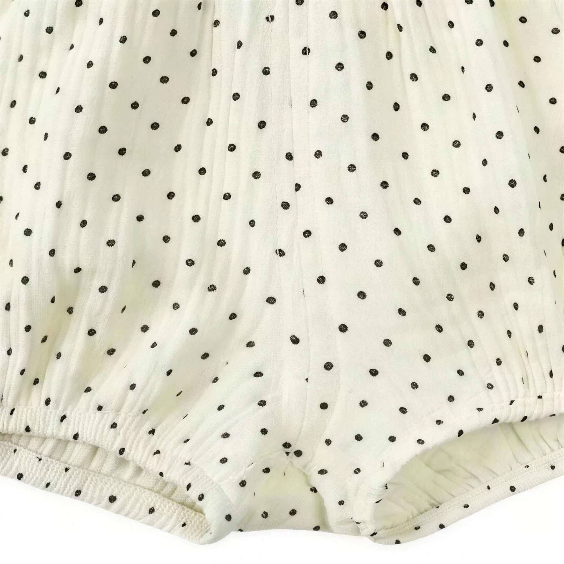 Mini Dot Bloomer Shorts - fabric detail