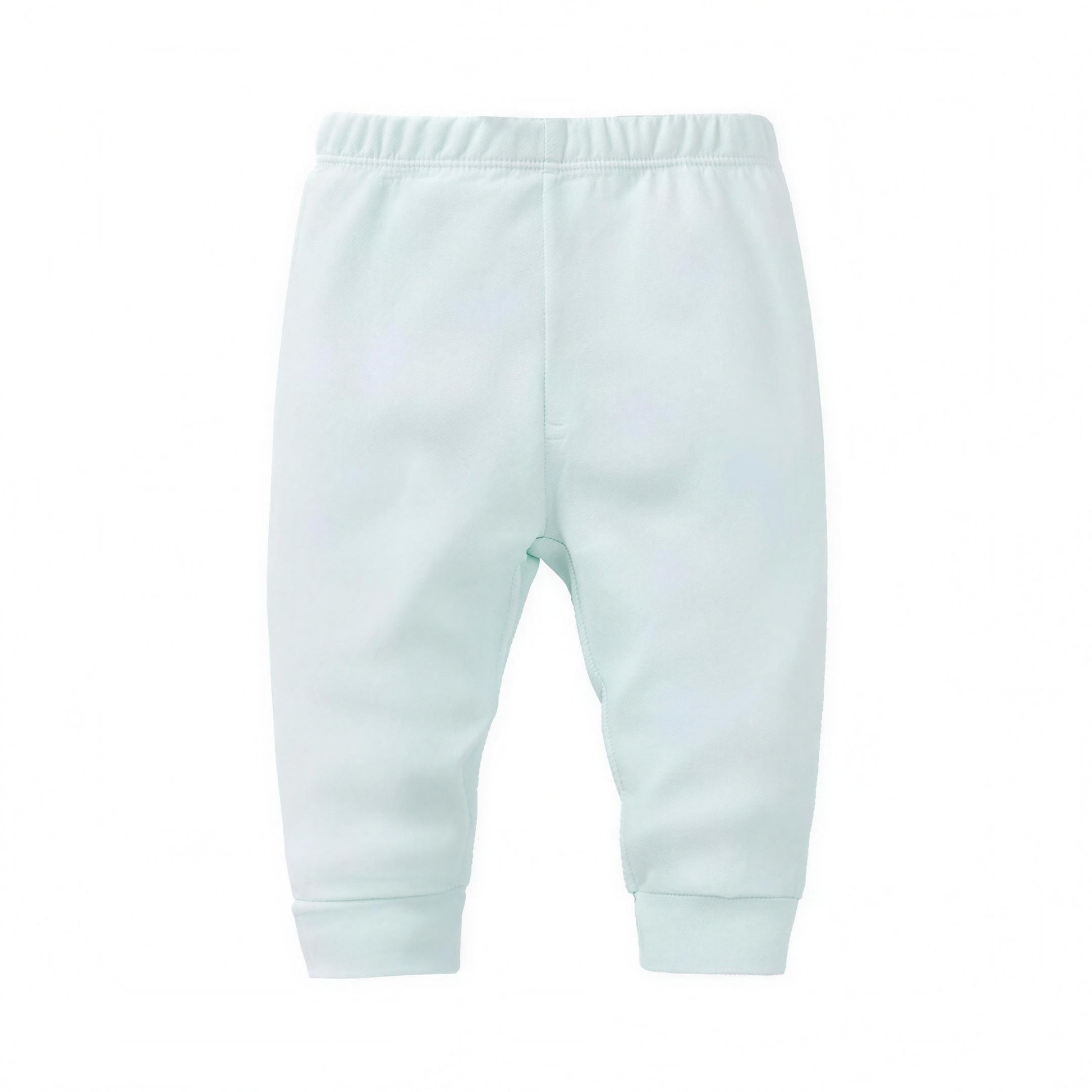 Classic Solid Baby Pants - Mint