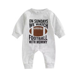 Sunday Football Baby Romper
