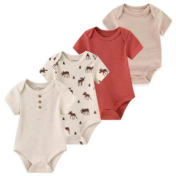 Moose Trail Bodysuit Set - professional product photo on white background