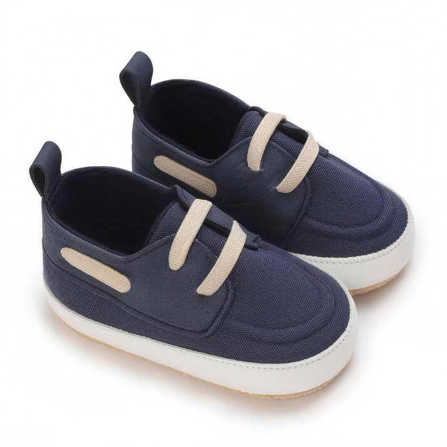 Navy Boat Sneaker