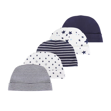 Navy Hat Set - all 5 hats