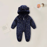 Bear Hood Fleece Onesie