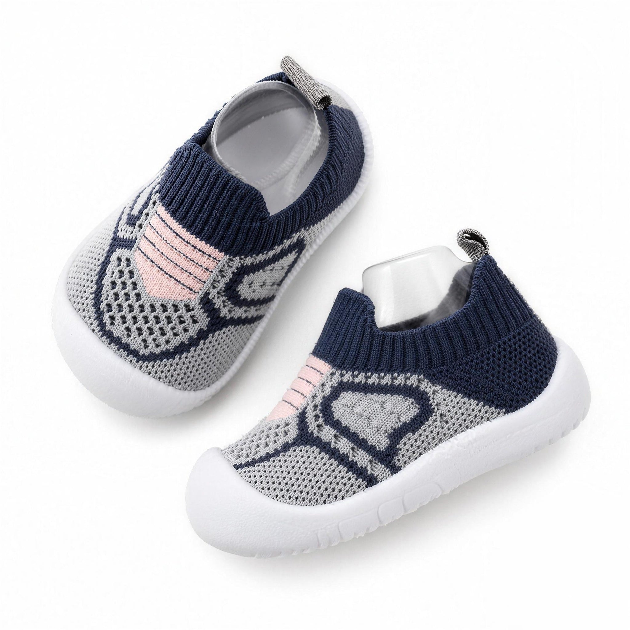 Breathable Mesh Sneakers - Navy