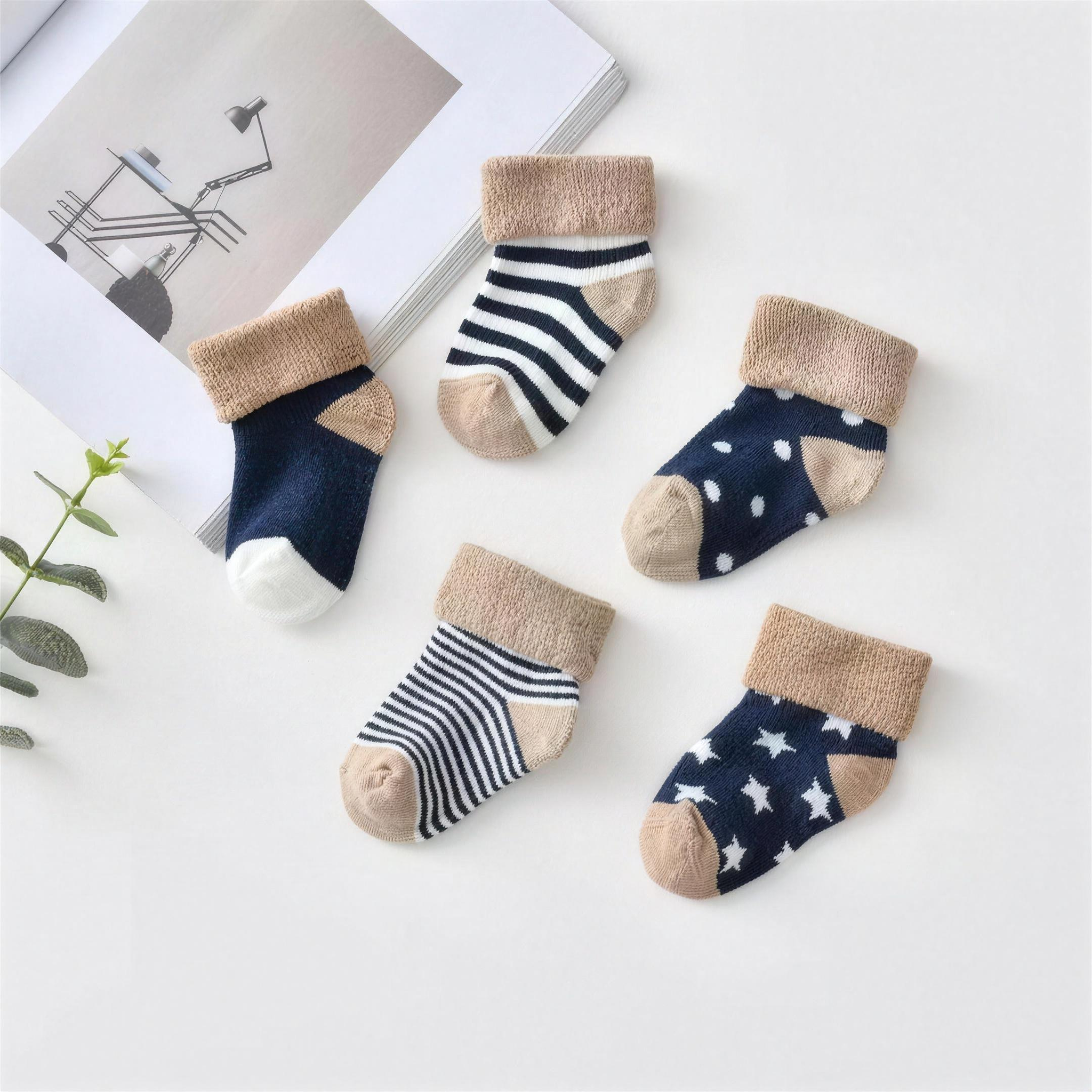 Nautical Trim Socks - additional photo