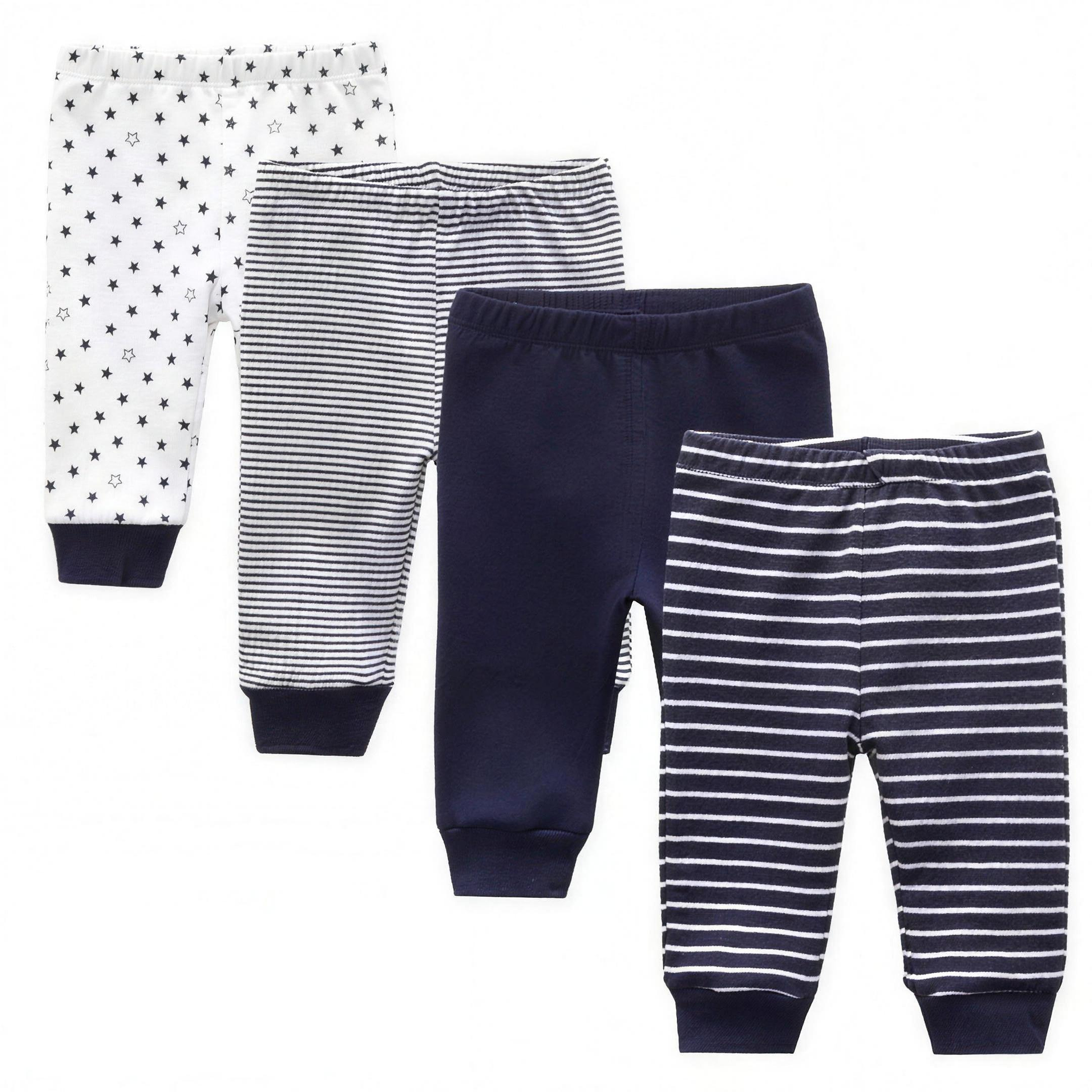 Navy Stripe Pants Set - professional studio photo