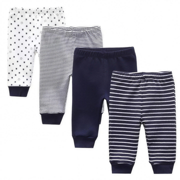Navy Stripe Pants Set - professional studio photo