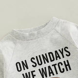 Sunday Football Baby Romper