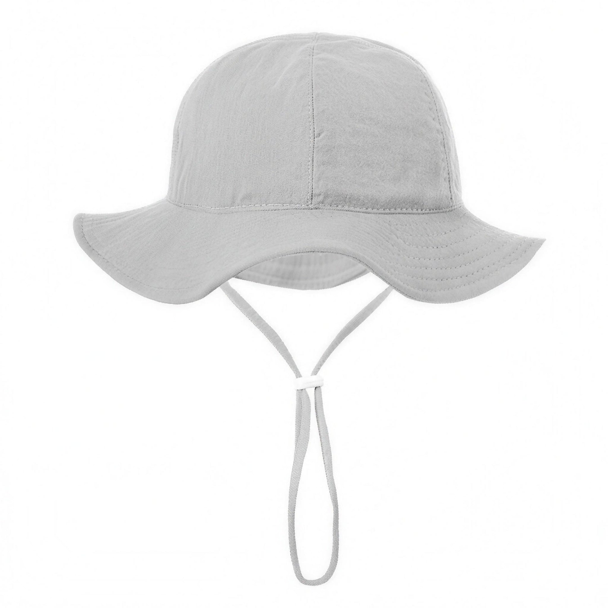 Cotton Bucket Hat - Pale Grey