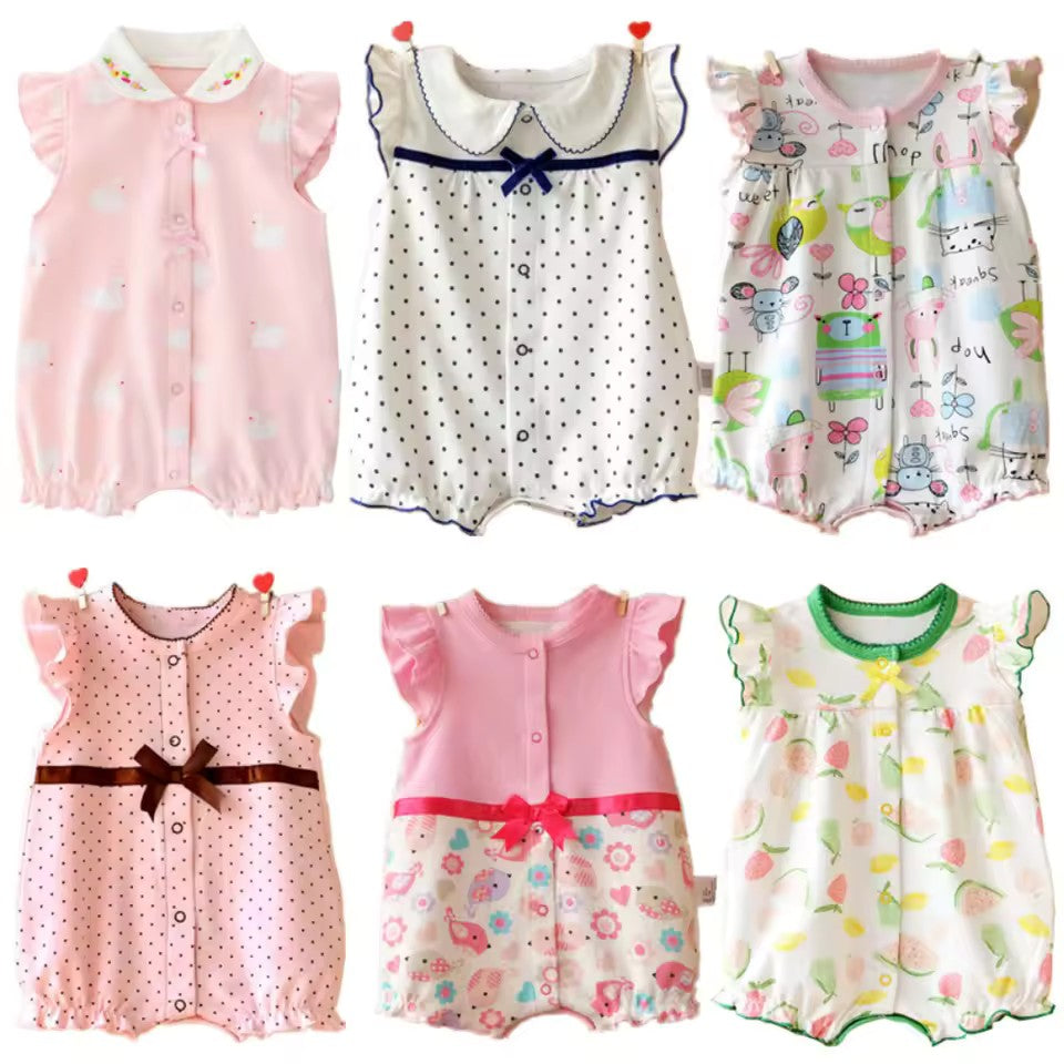Peter Pan Collar Romper - all colors