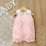 Peter Pan Collar Romper