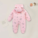 Bear Hood Fleece Onesie