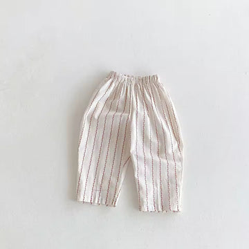Pink Floral Summer Pants