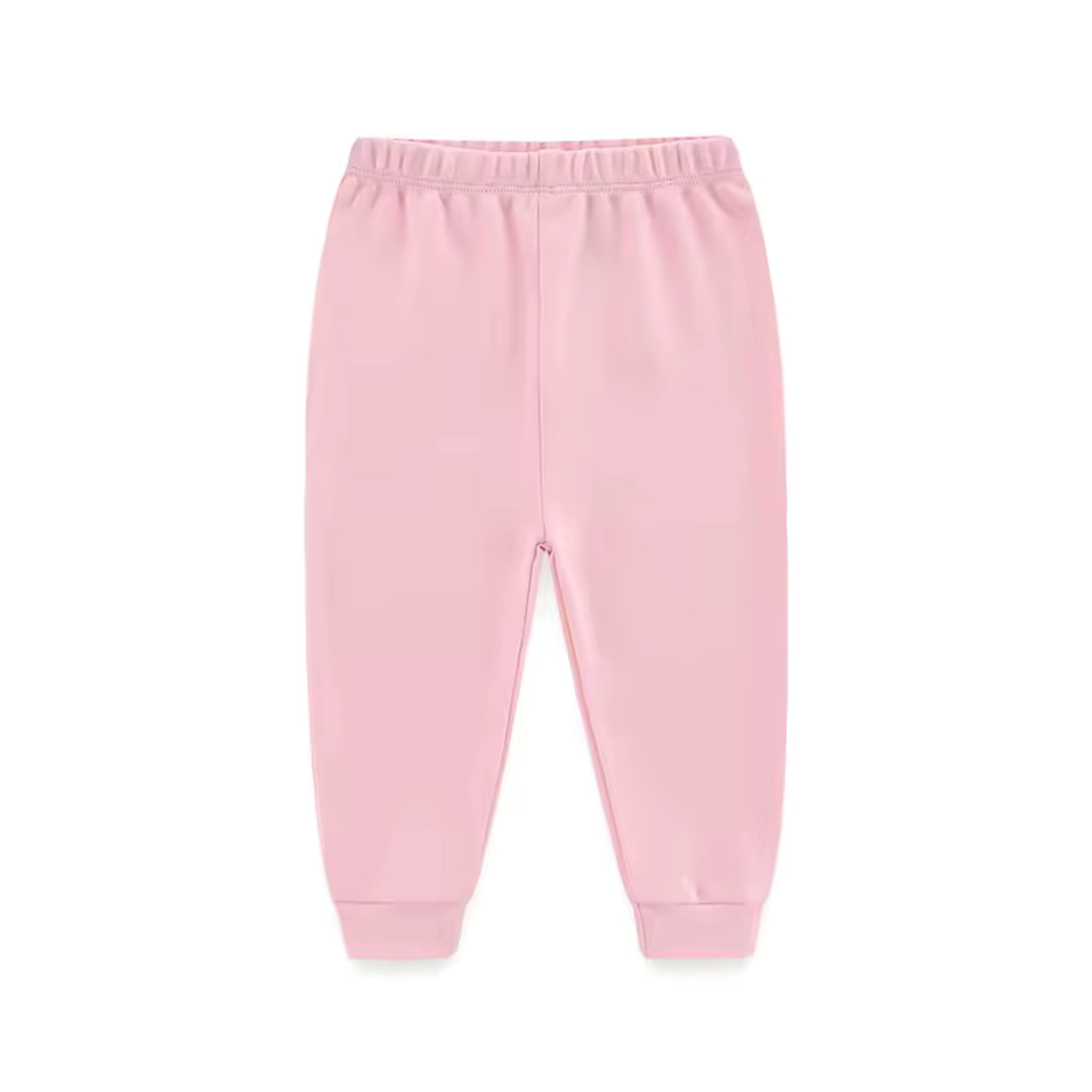 Basic Cuffed Pants - Pink