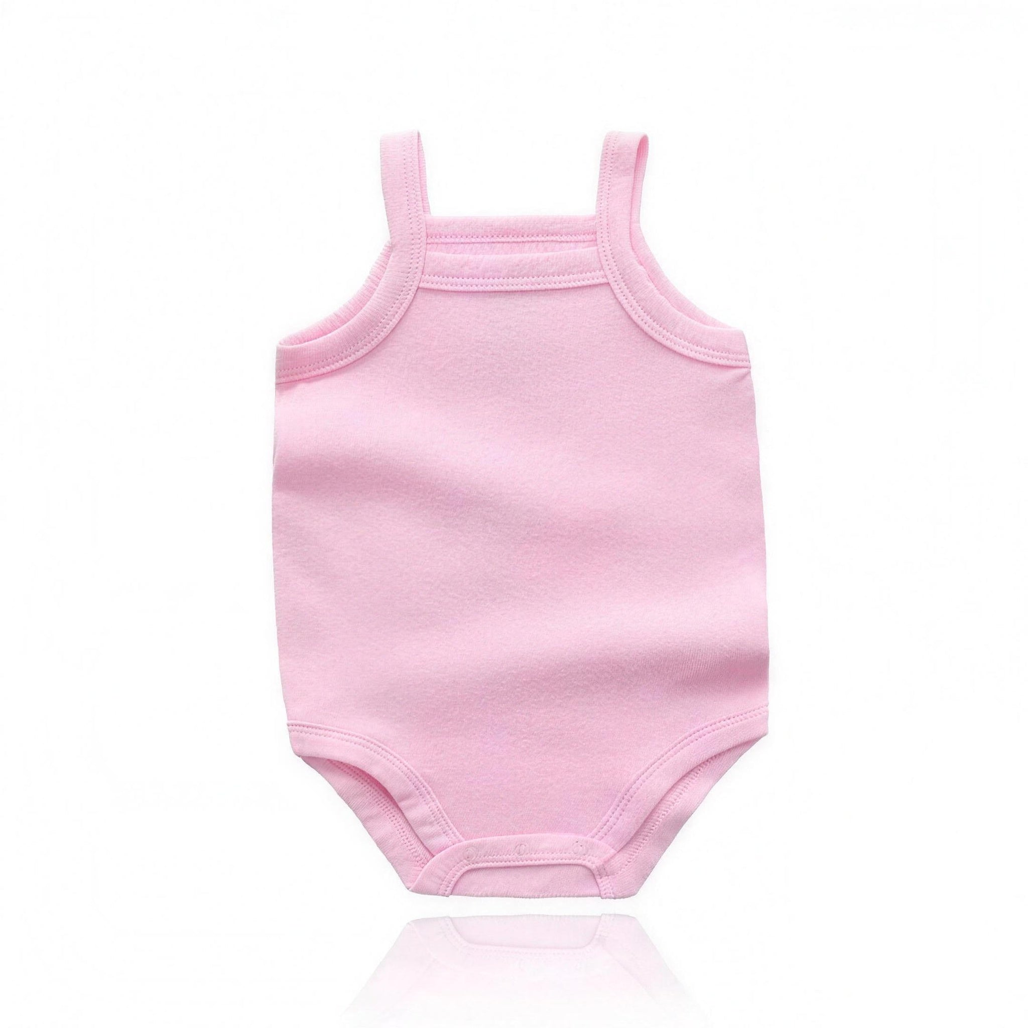 Tank Strap Bodysuit - Pink