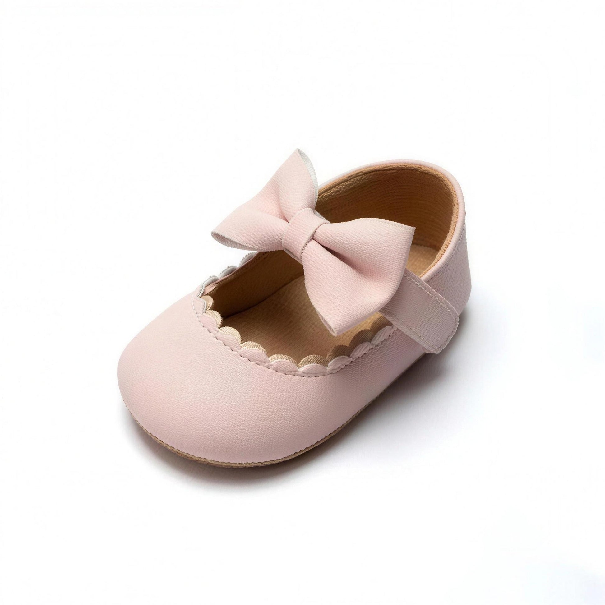 Princess Bow Mary Jane - Pink - professional product photo on white background