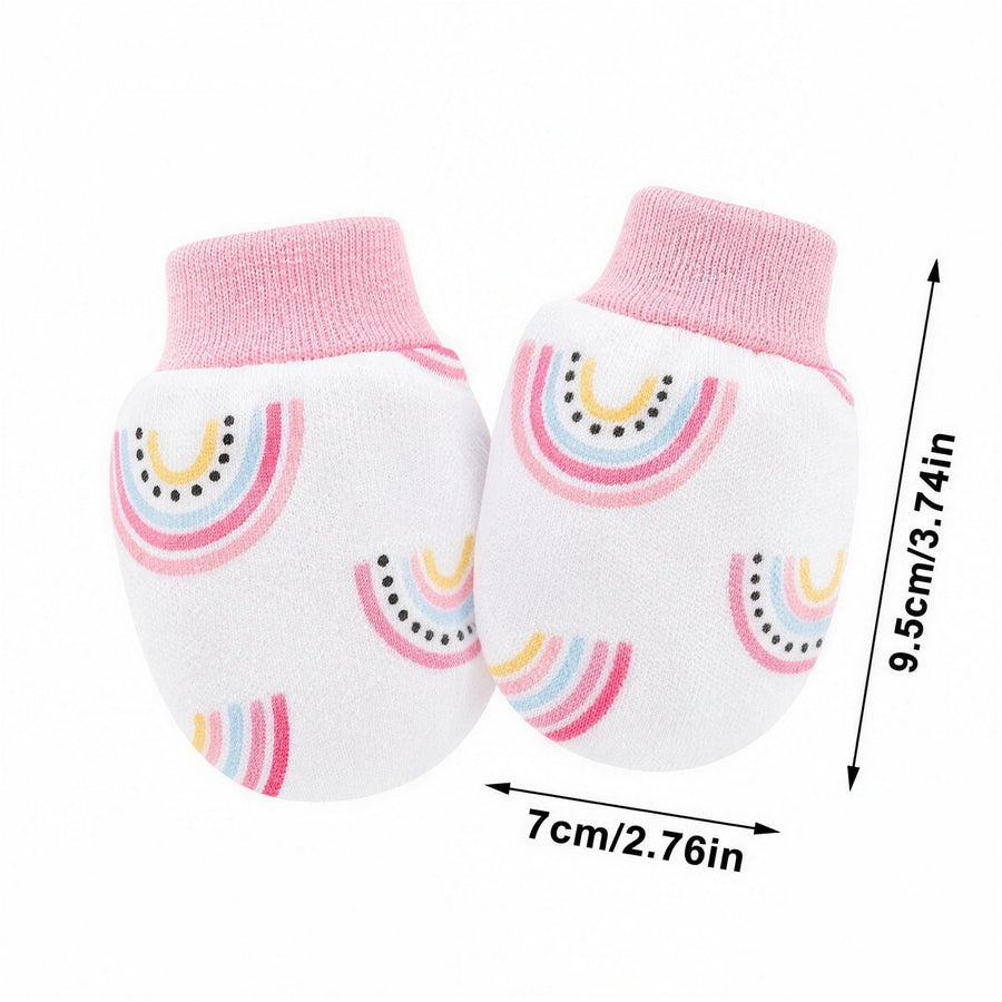 Pink Mitten Set