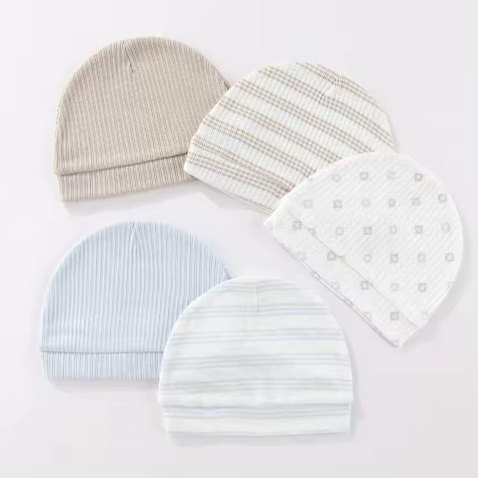 Plaid Hat Set - detail