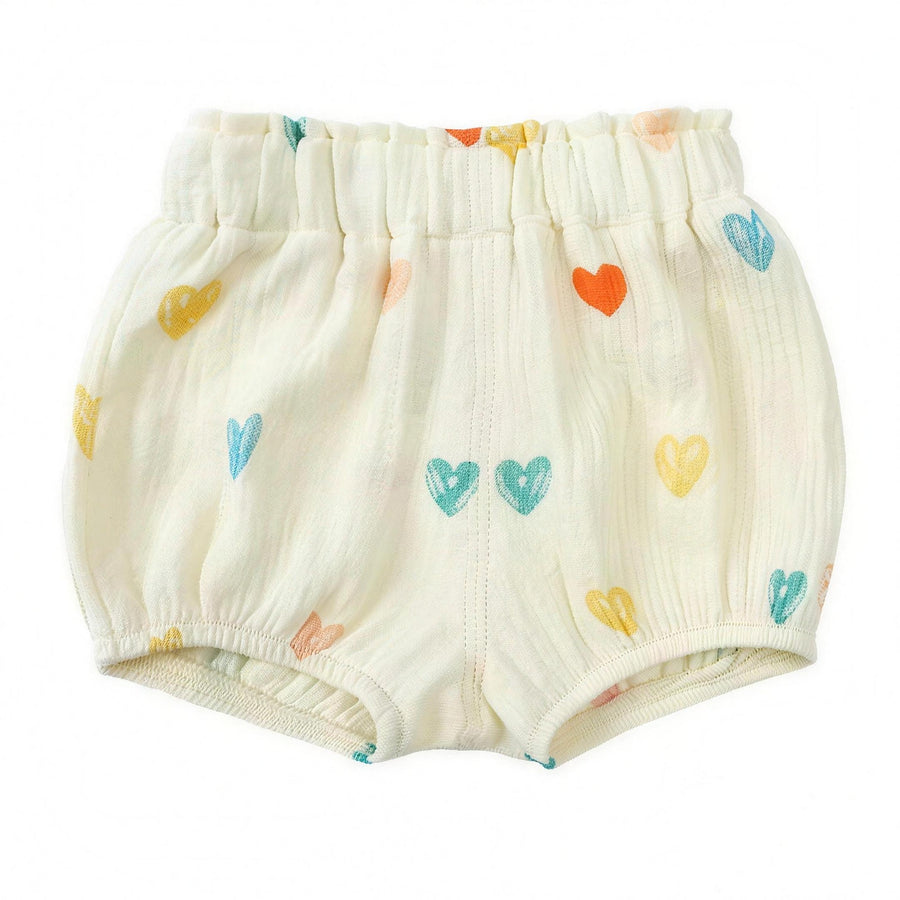 Rainbow Heart Bloomer Shorts