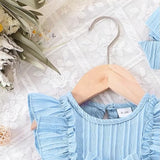 Ruffle Bow Knit Dress