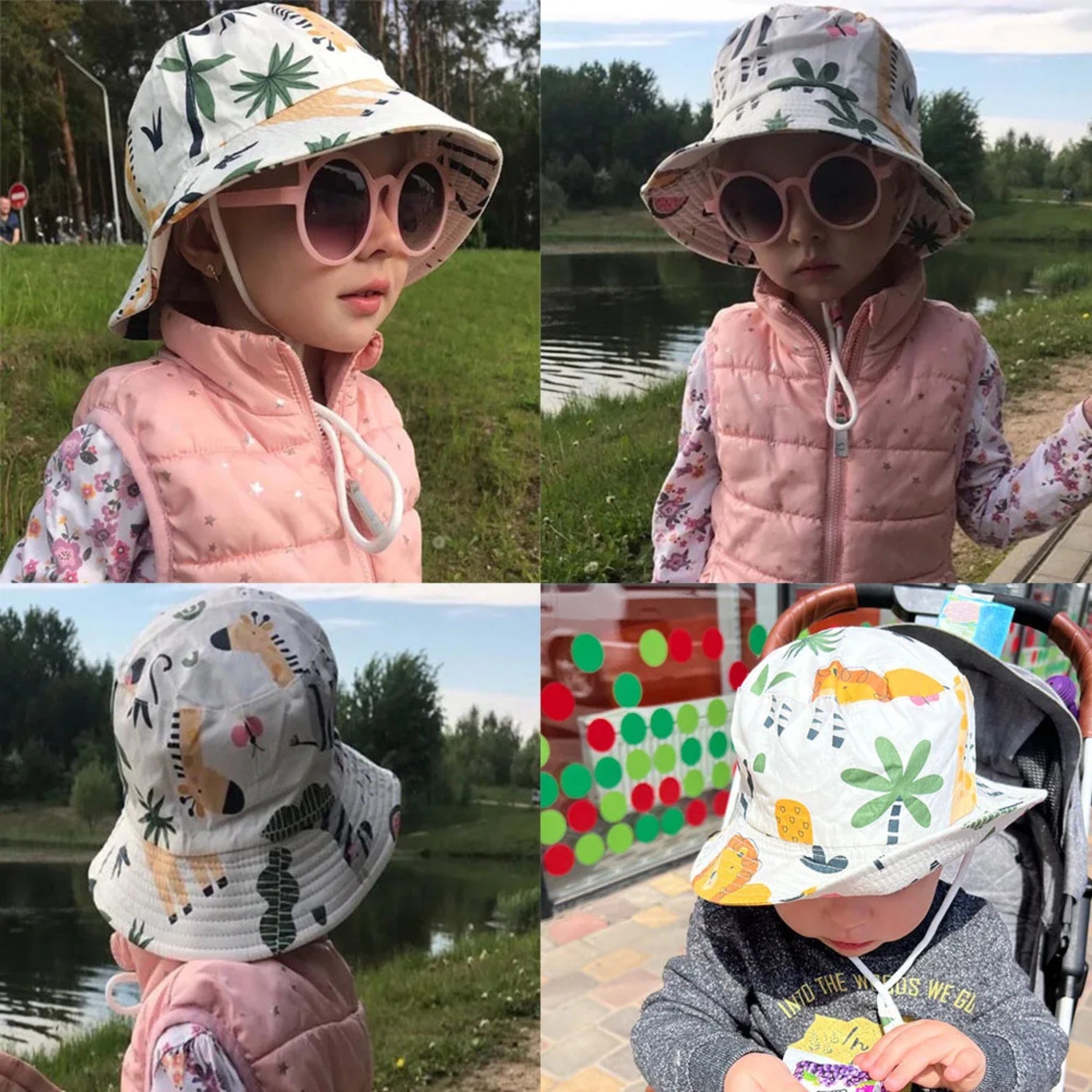 Safari Baby Bucket Hat