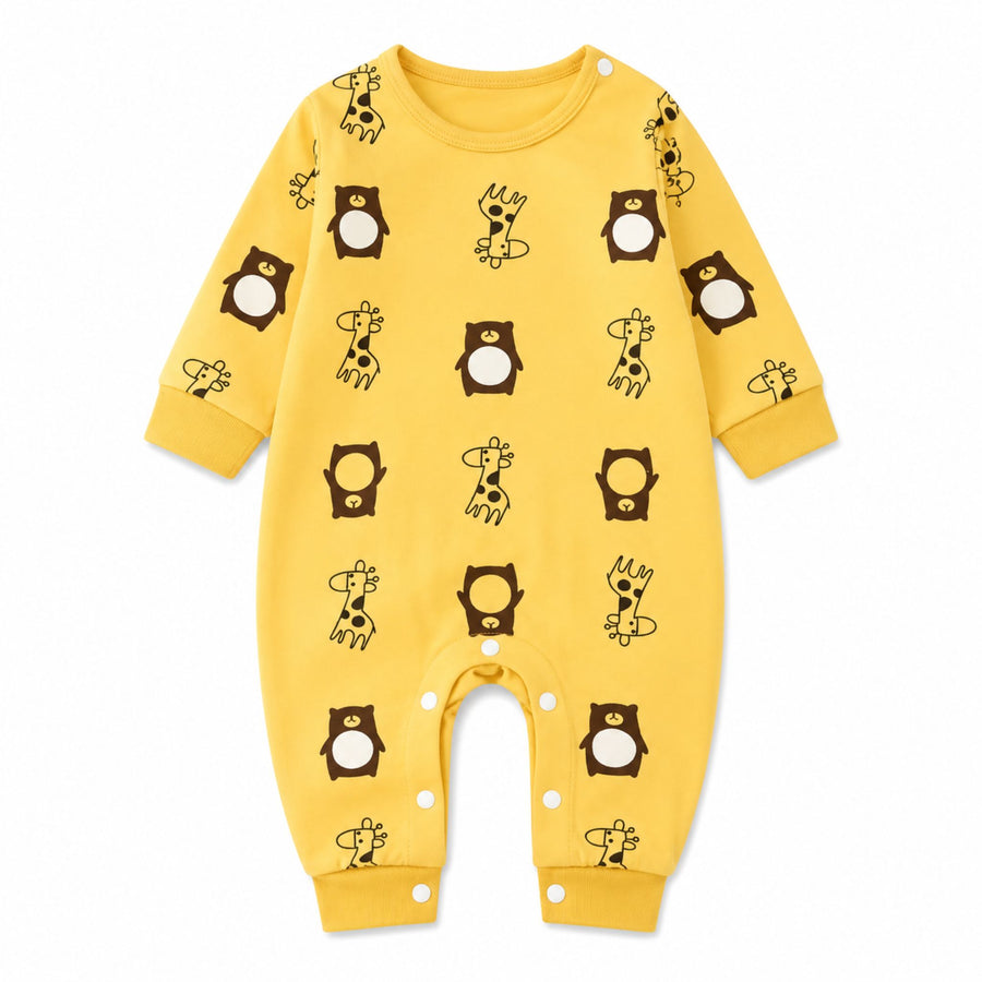 Safari Friends Baby Romper
