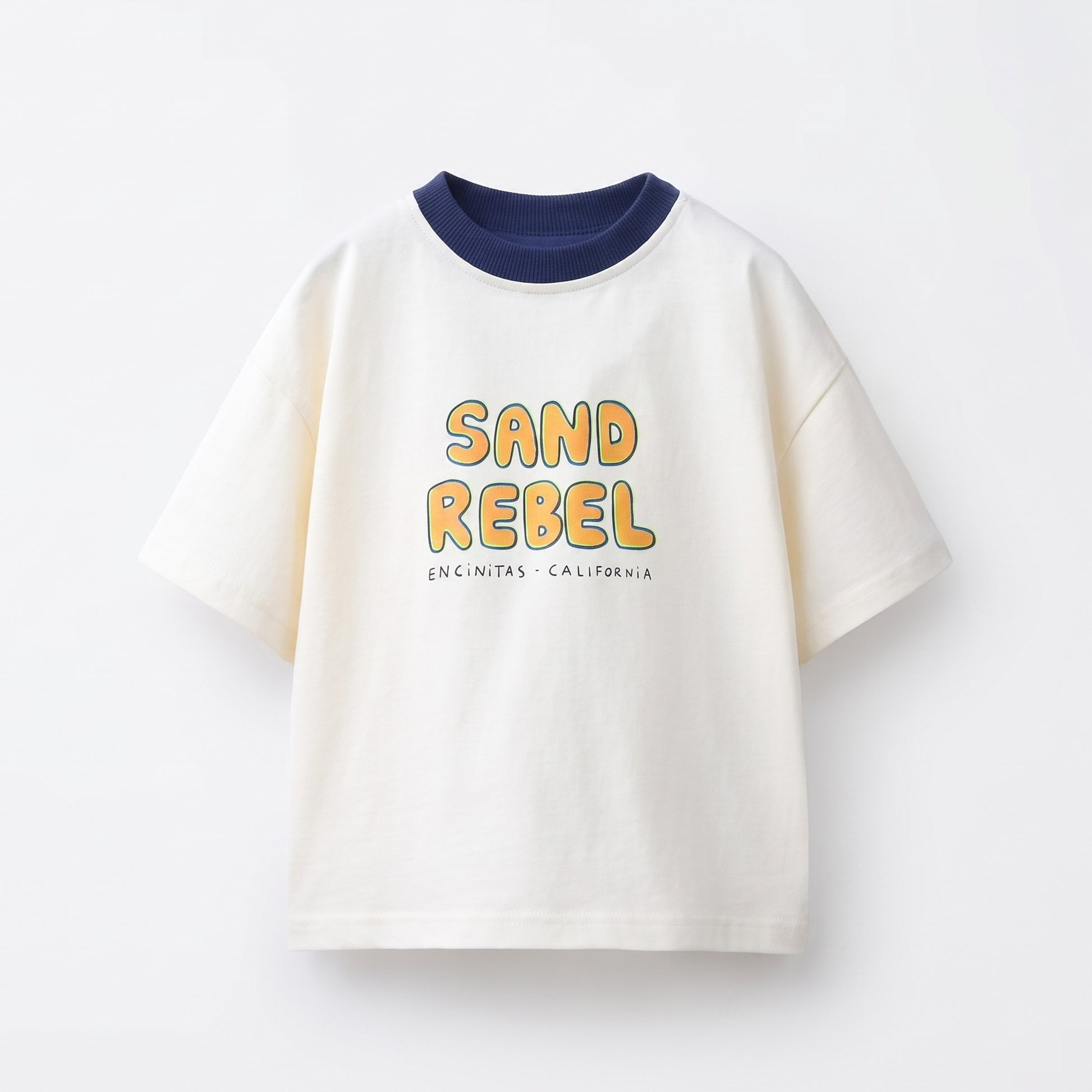 Sand Rebel Tee in Wide Detail - baby and toddler t-shirts, professional product photo