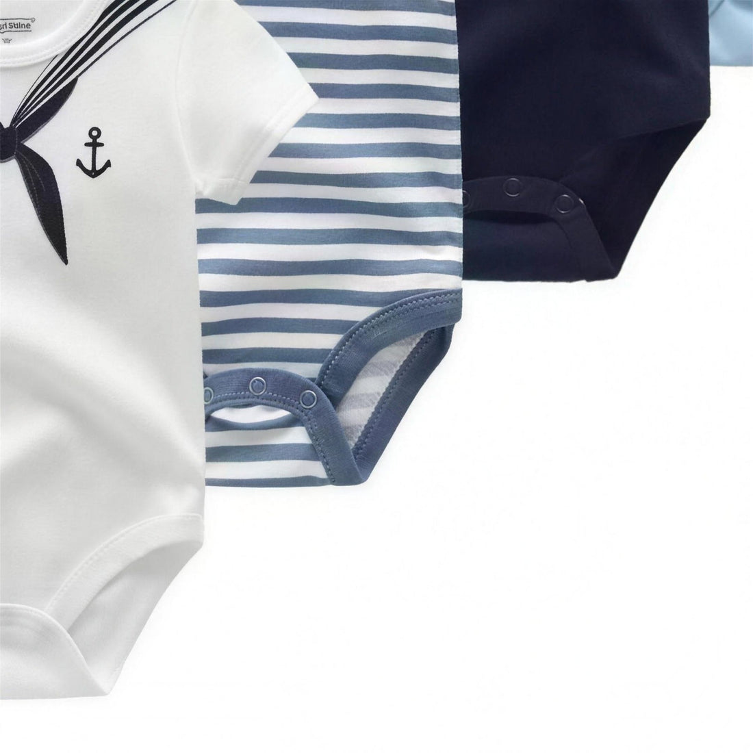 Seas The Day Bodysuit Set - professional product photo on white background