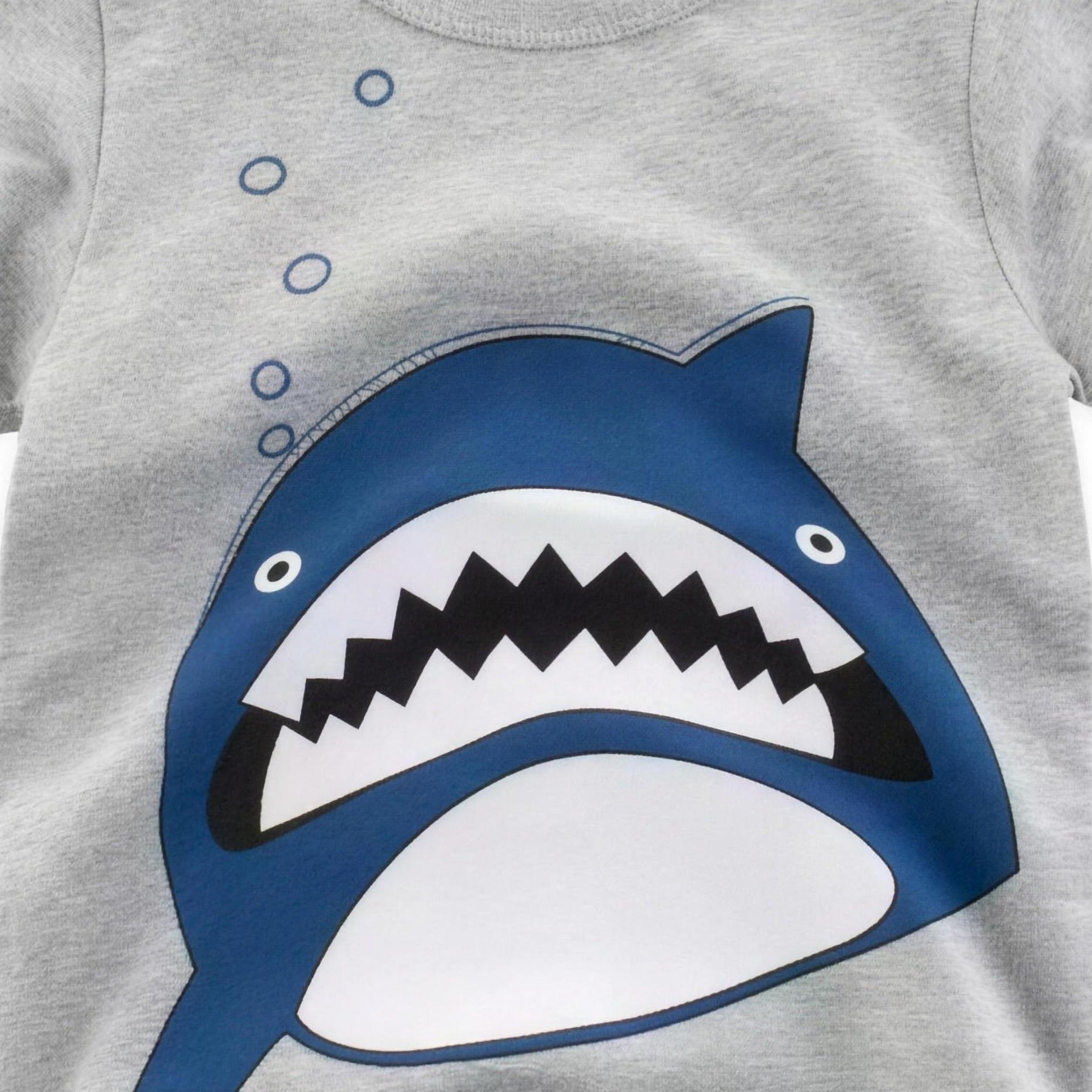 Shark Face Tee - graphic detail view