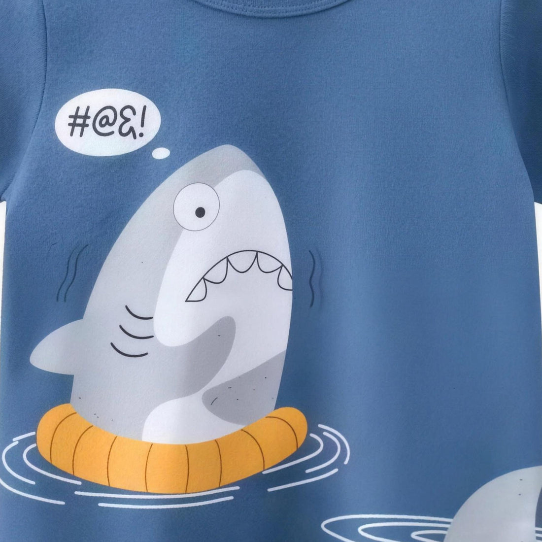 Shark Float Tee - professional product photo on white background