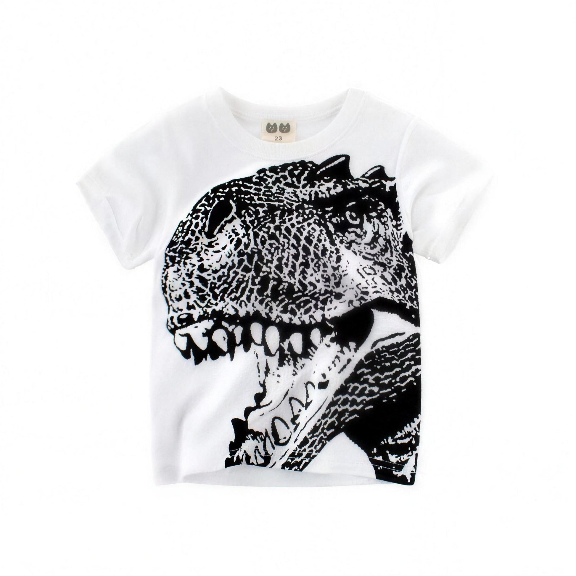 Sketch Rex Tee - professional product photo on white background