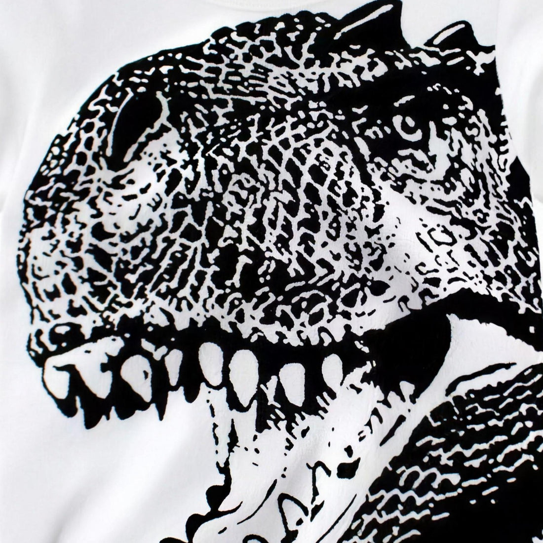 Sketch Rex Tee - professional product photo on white background