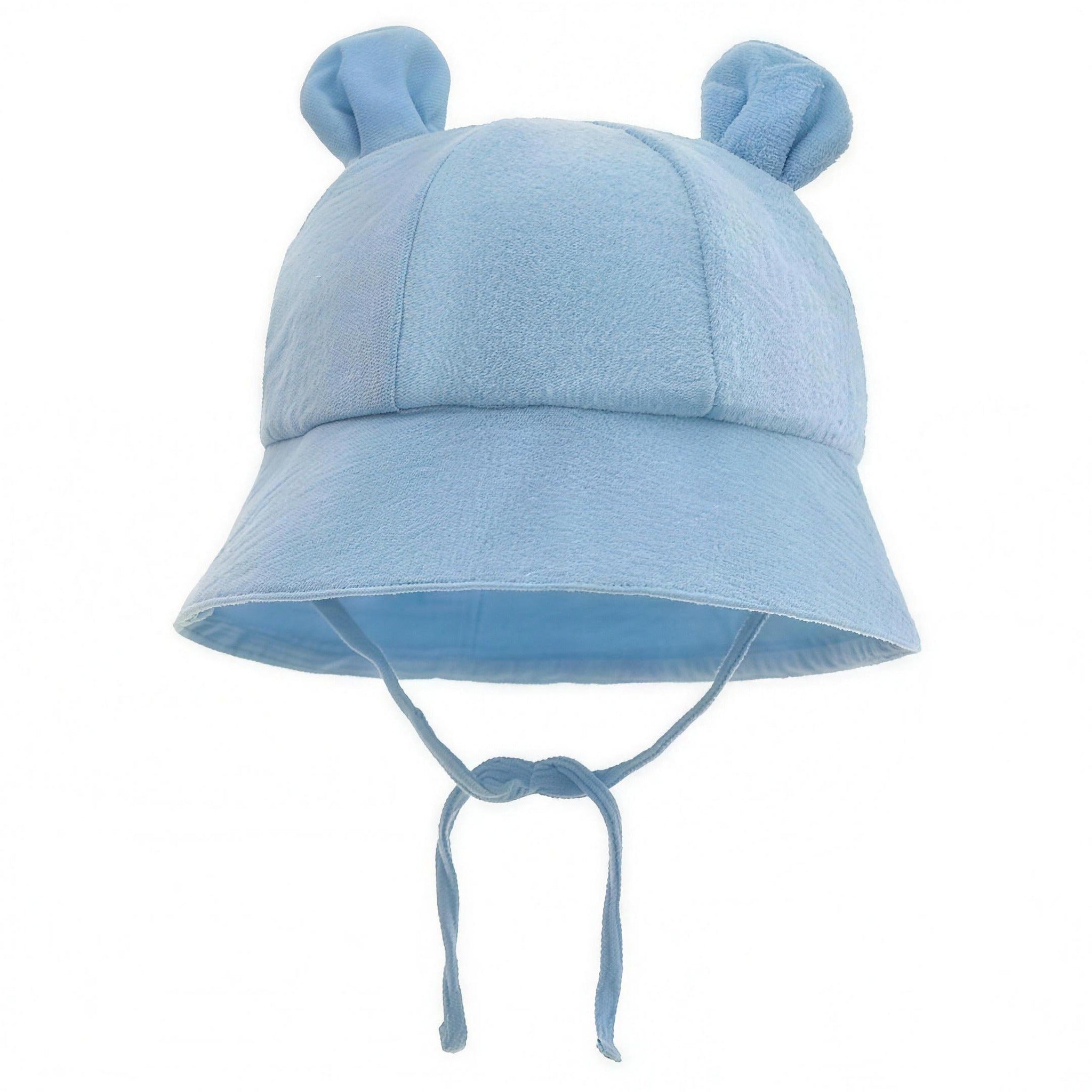 Bear Ear Bucket Hat - Sky Blue
