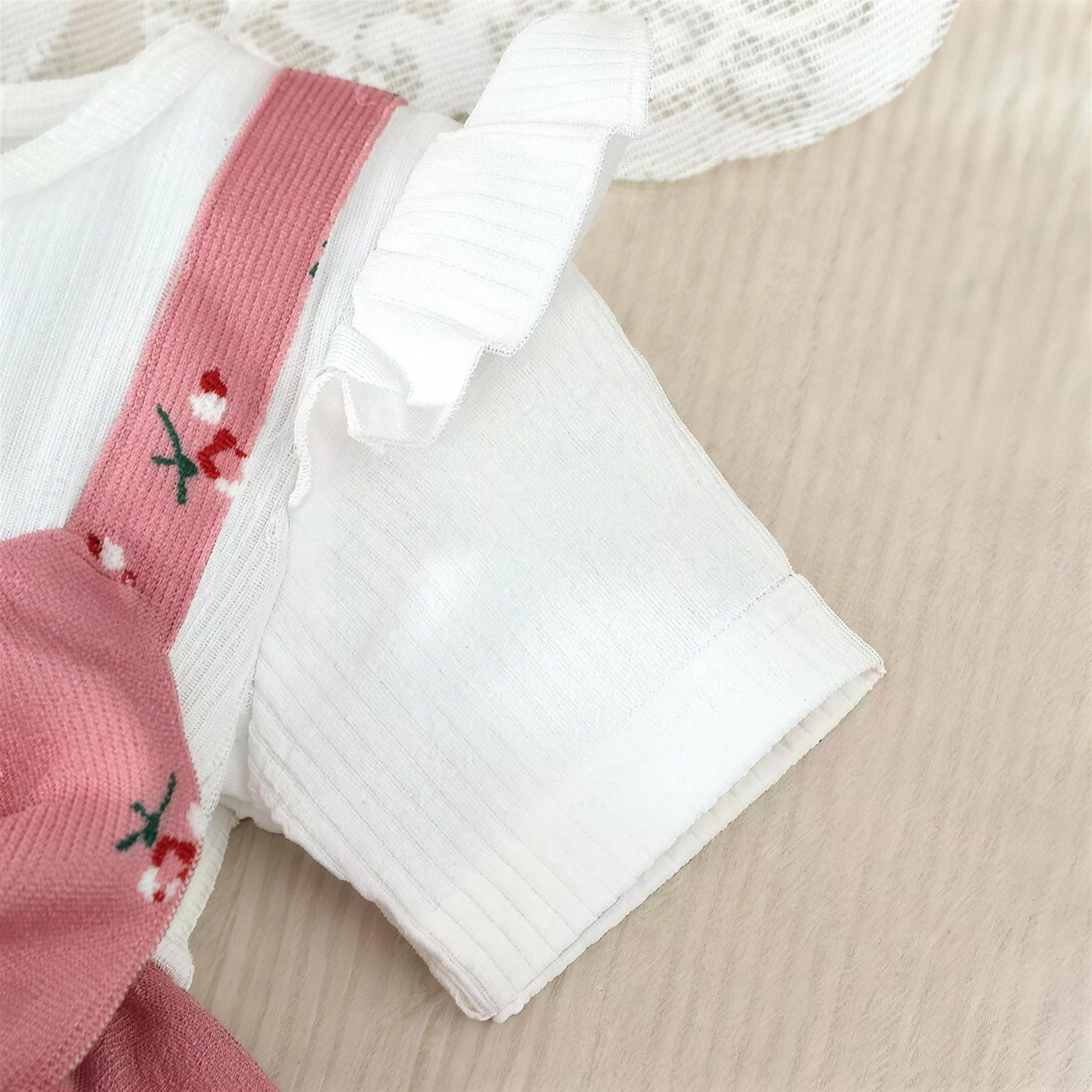 Cherry Bow Pinafore Dress - extra 2