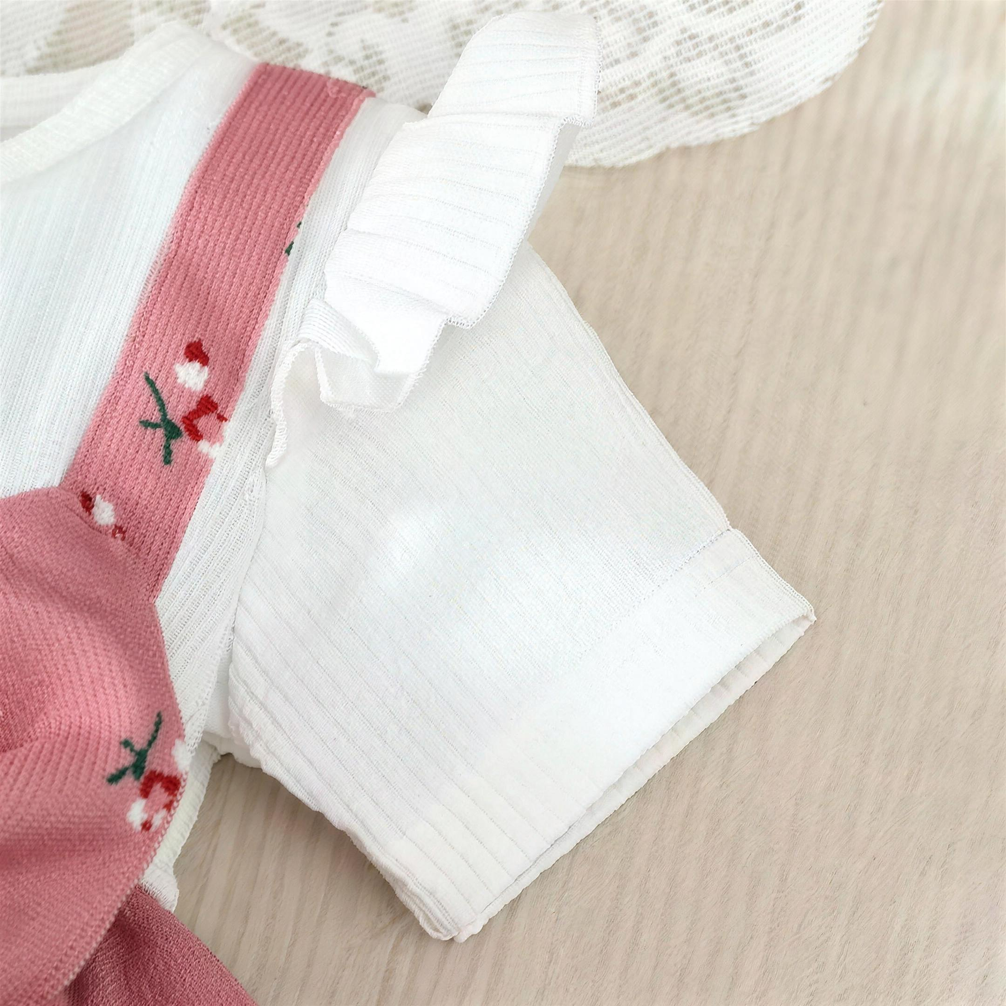 Cherry Bow Pinafore Dress - extra 2