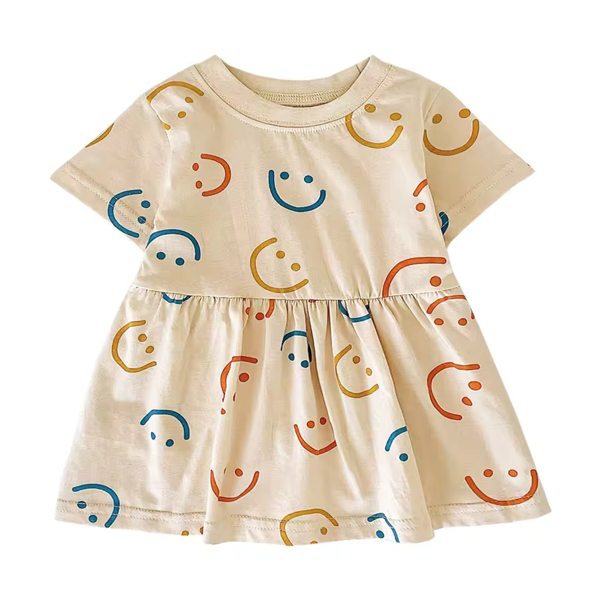 Smiley Print Dress