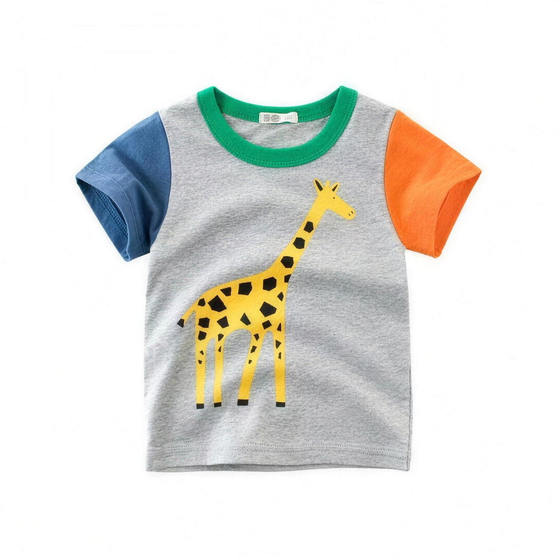 Spotted Giraffe Tee - professional product photo on white background