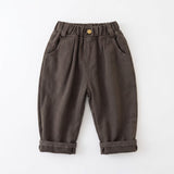 Pleated Straight Leg Pants