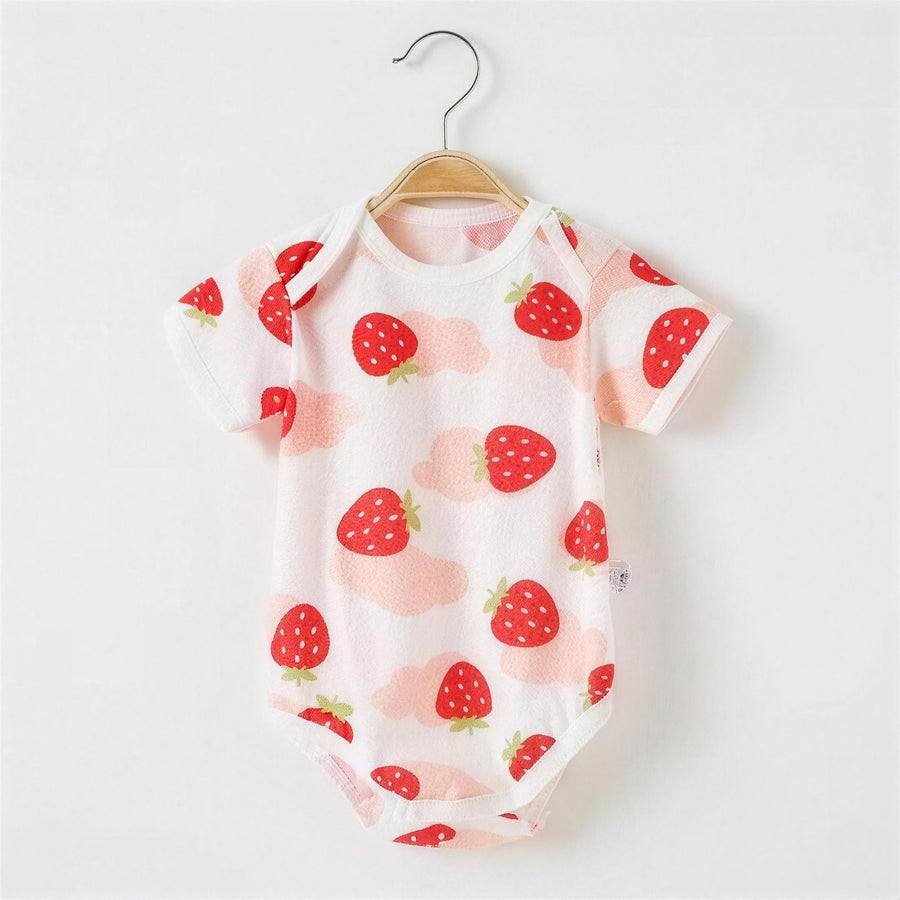 Strawberry Cloud Romper