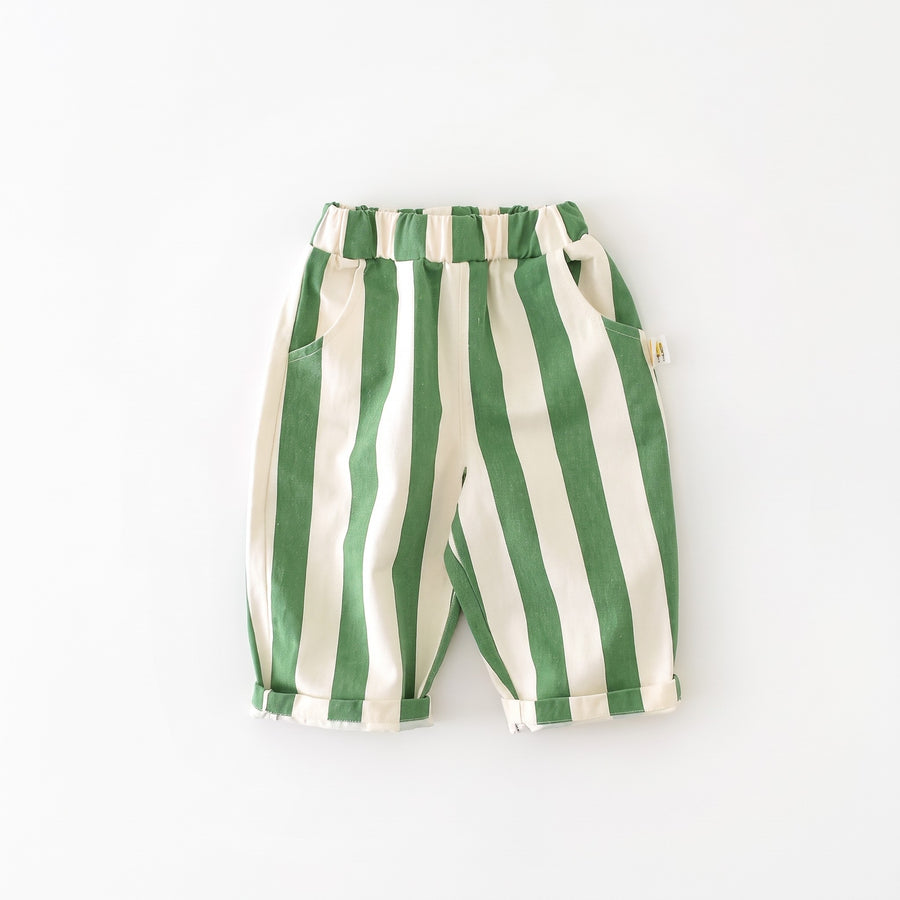 Summer Striped Toddler Pants