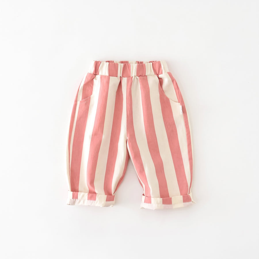 Summer Striped Toddler Pants