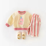 Summer Striped Toddler Pants