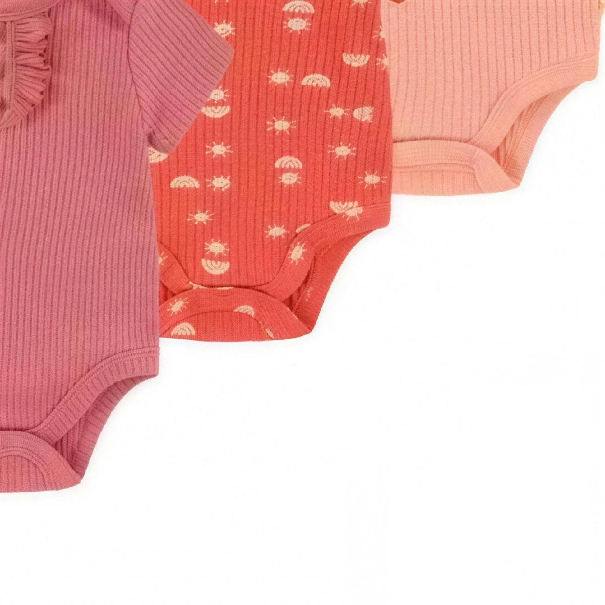 Sunburst Bodysuit Set - fabric and print detail
