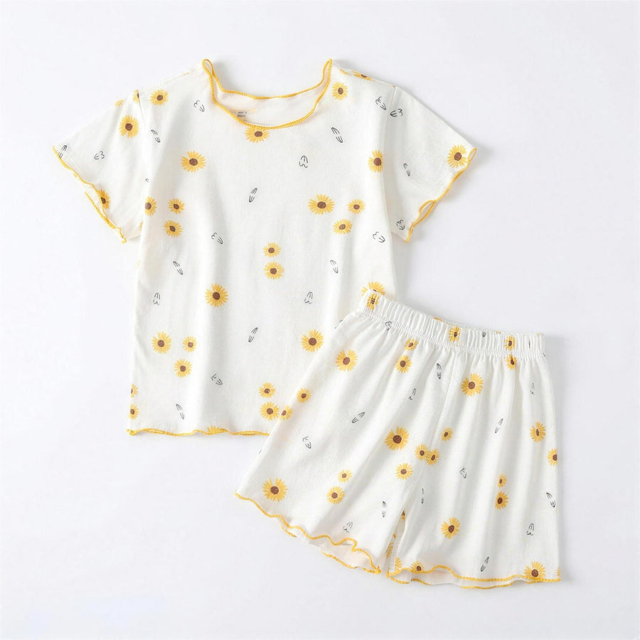 Sunflower Pajama Set