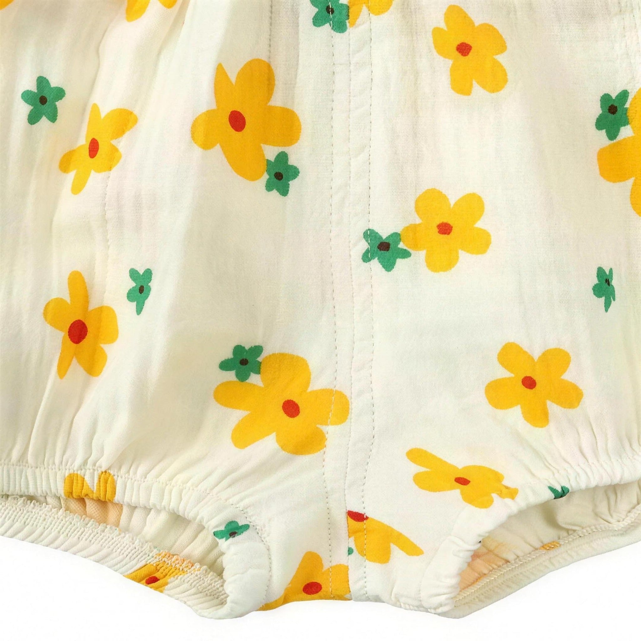 Sunflower Bloomer Shorts - fabric detail